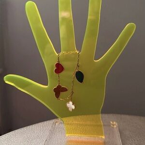 Van Cleef & Arpels Lucky Alhambra 18k Yellow Gold Bracelet